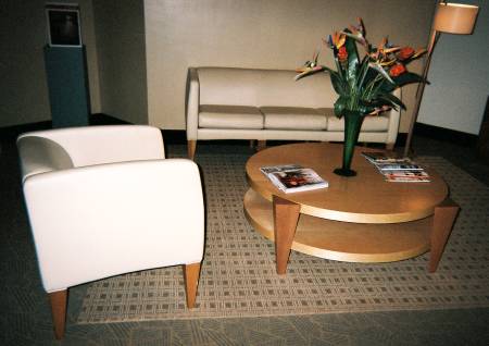 Trylon table with Casino Club seating