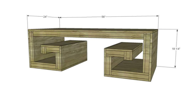 Plank table