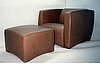 Avalon lounge chair and ottoman