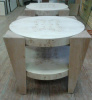 Trylon end tables